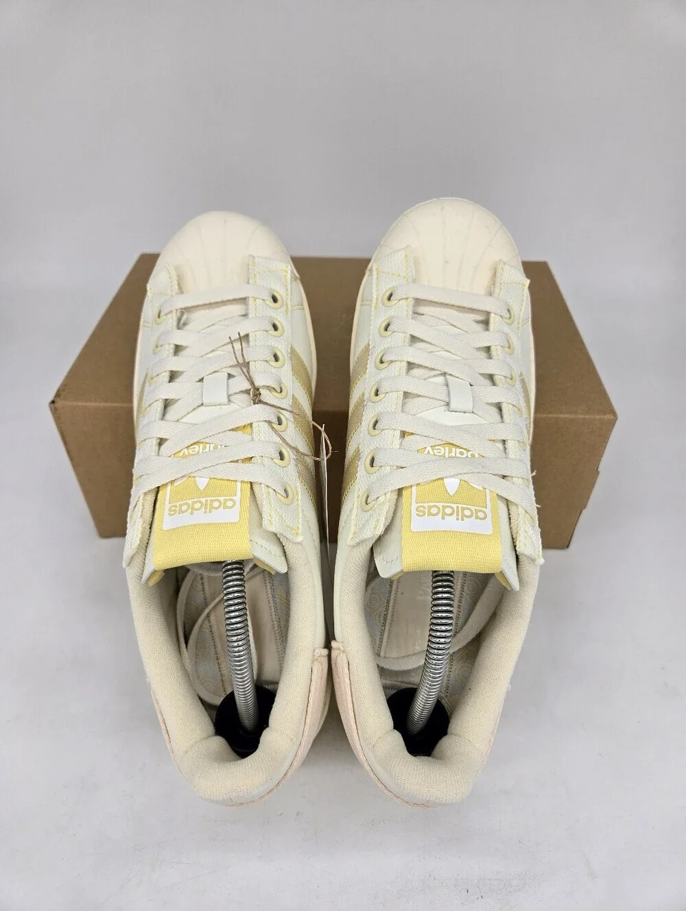 adidas Men's Parley x Superstar GX6970 Off White Shoes Size 12